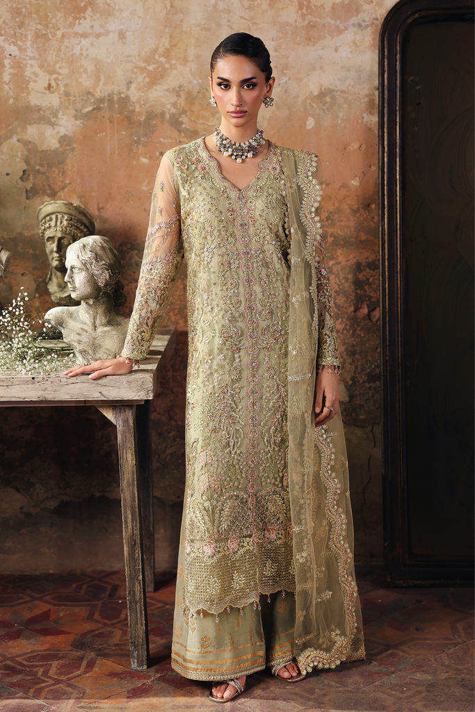 RajBari Sage Luxury Festive Formals – Celestia