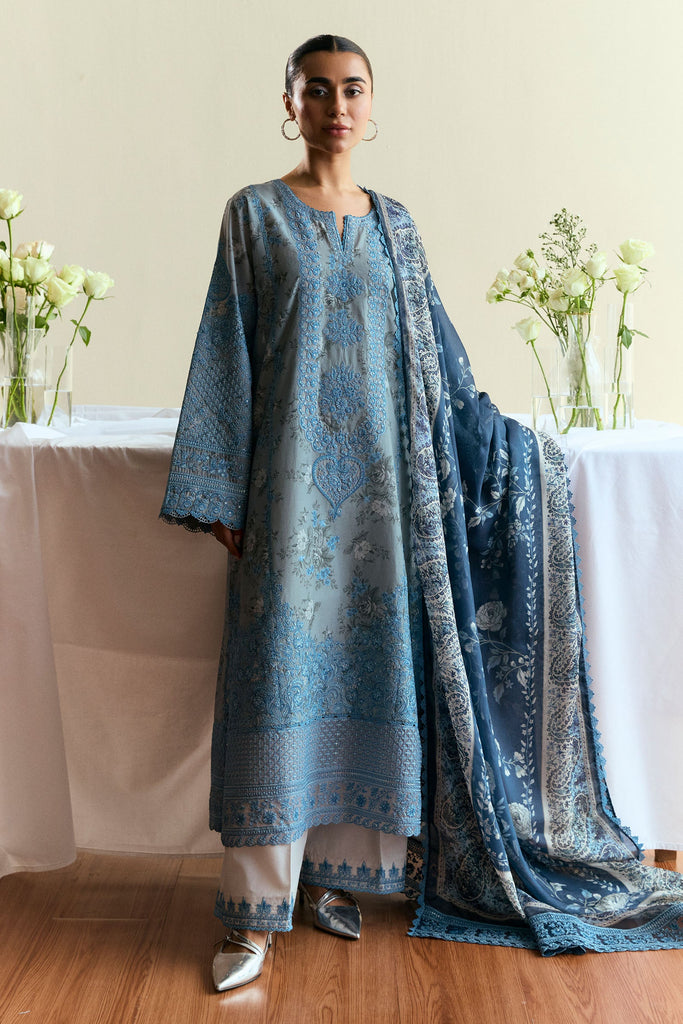 Zara Shahjahan Coco Eid Edit Lawn – Fleuron-D6