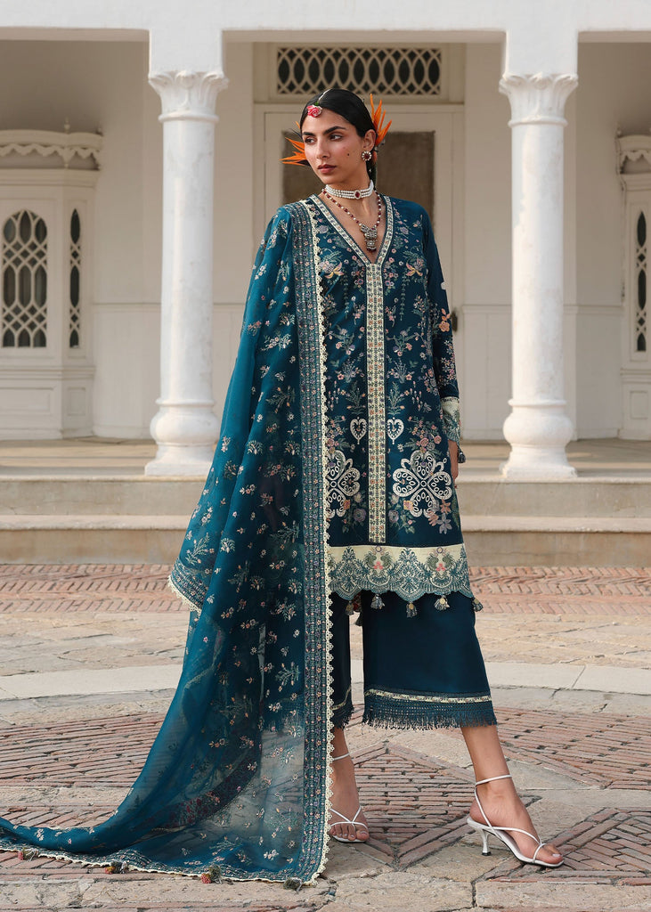 Hussain Rehar Luxury Lawn Eid Edit – Azraq