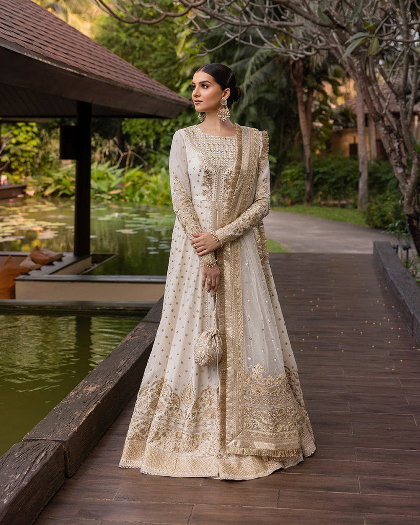 Faiza Saqlain Zinnia Luxury Lawn  – Lily