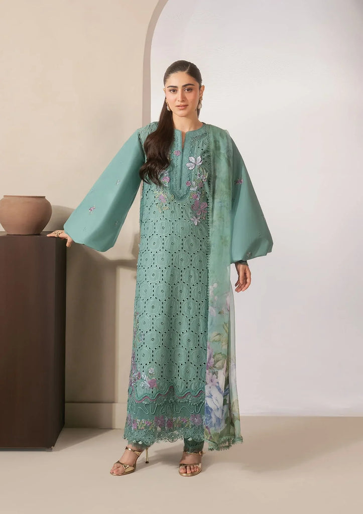Elaf ECraft Chikankari Lawn – EHC-1B WILLOW