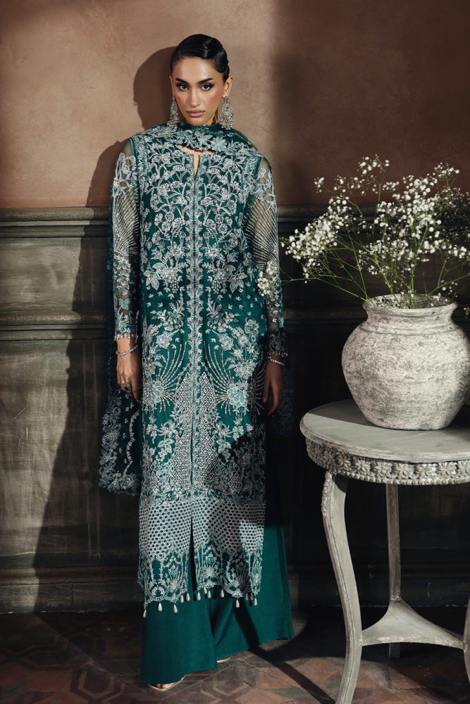 RajBari Sage Luxury Festive Formals – Celina