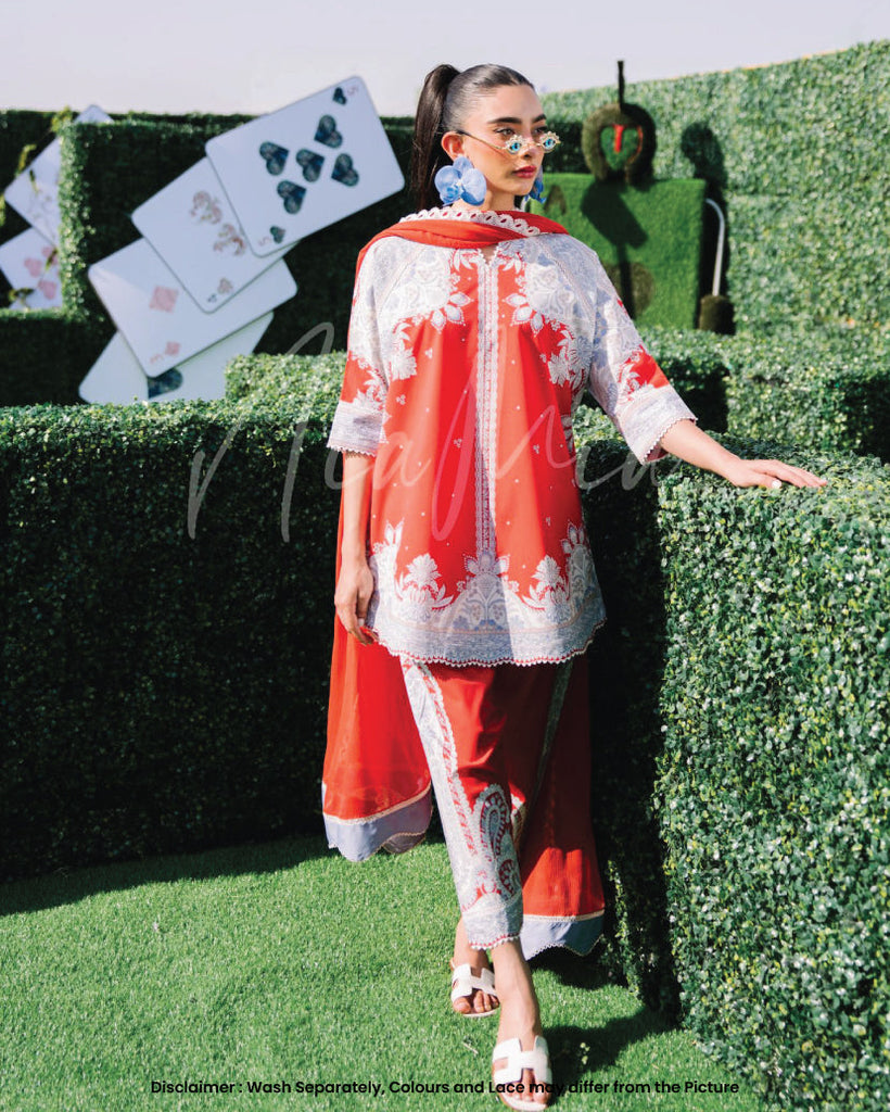 Nia Mia Pret Lawn – Rouge