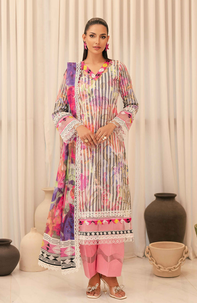 Al Zohaib Sunshine Bloom Cotton Silk – SCS-24-02
