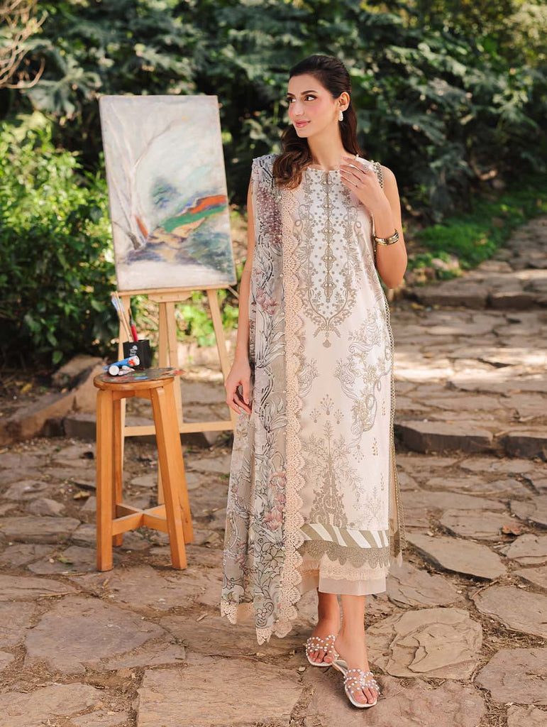 Jade Urbane Summer Lawn with Chiffon Dupatta – 20722B