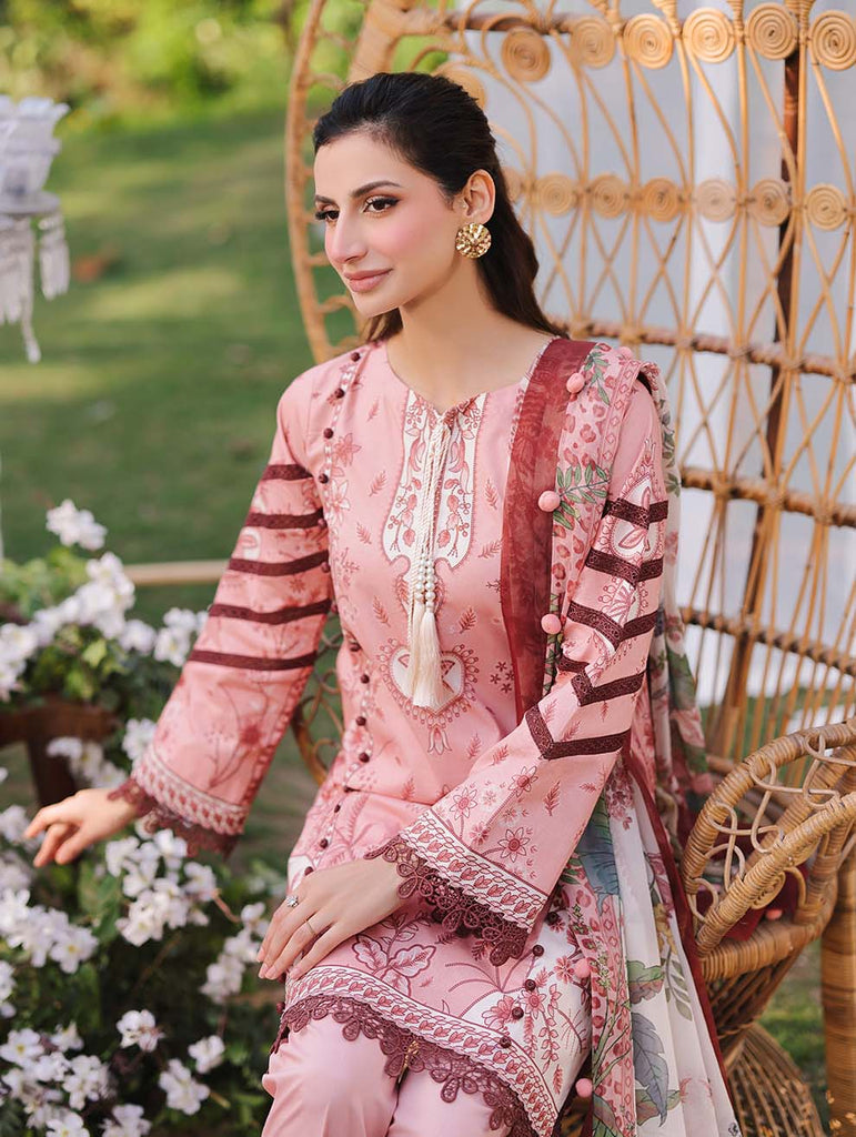 Jade Urbane Summer Lawn with Chiffon Dupatta – 20725A