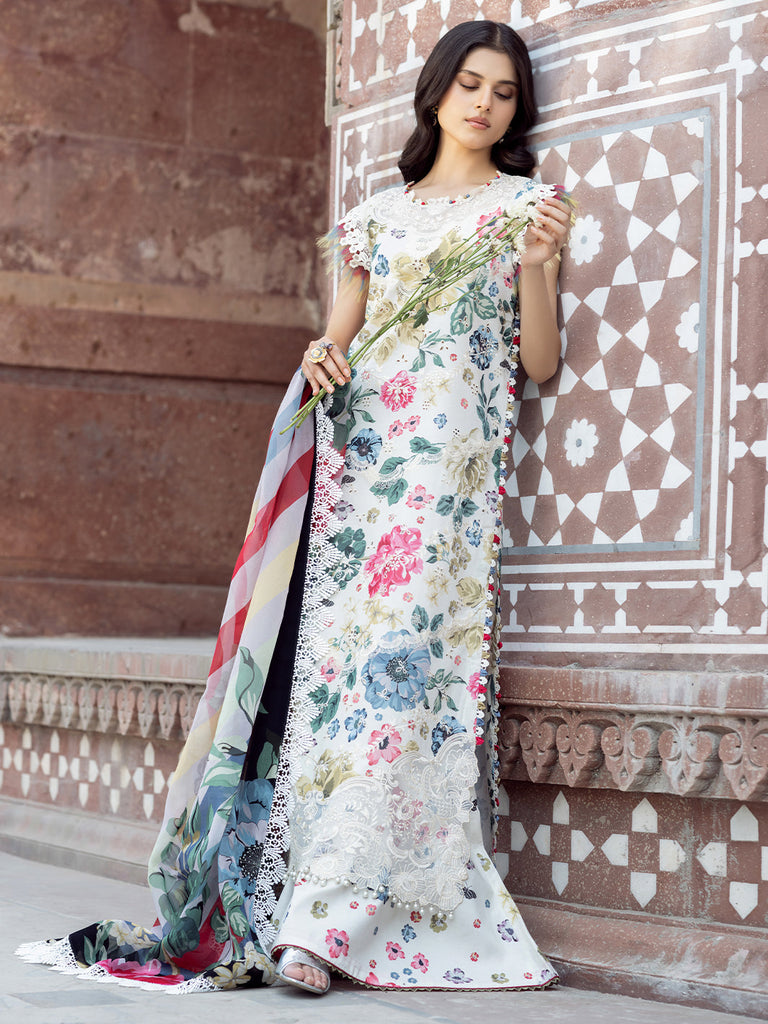 Bin Ilyas Naqsh Naaz Luxury Lawn – 2081-A