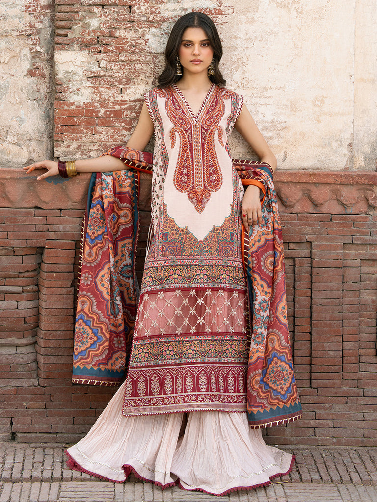 Bin Ilyas Naqsh Naaz Luxury Lawn – 2083-A
