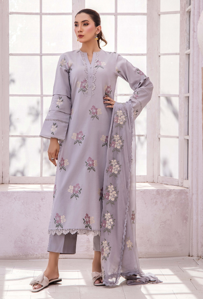 Humdum Lilly Summer Lawn – D05