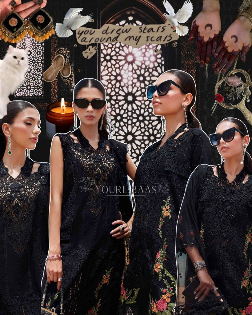 MARIA.B Luxury Eid Festive Lawn – D-01