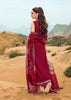 Crimson X Saira Shakira Luxury Lawn 2024 – Lillie de Jong - Cherry