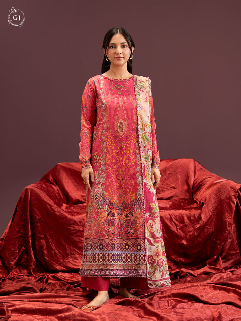 Gulljee Gul-e-Zar Lawn – GZ9
