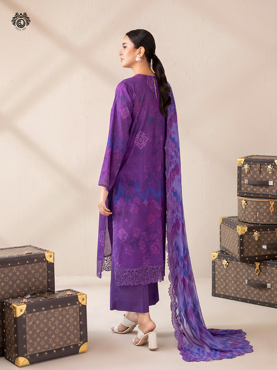 Gulljee Morja Ready Made Embroidered Lawn Dress main image 0