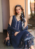 Saadia Asad Noor Eid Luxe Printskhaas Lawn – D6 - A - Imperial Blue