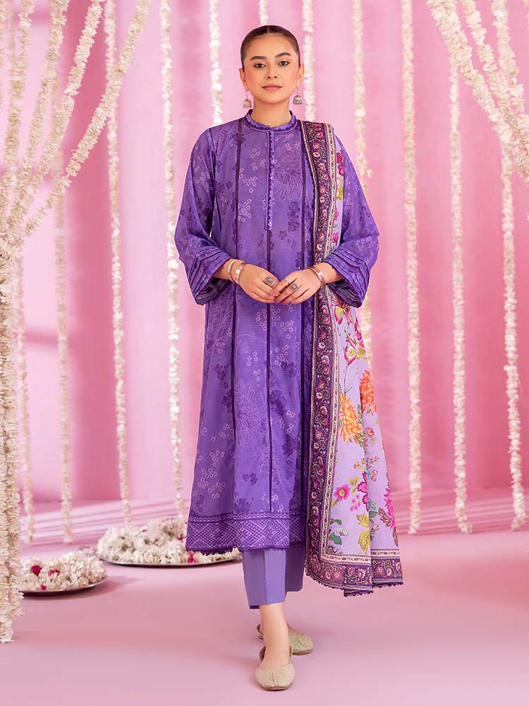 Binaas Gulab Rang Lawn  – D-4