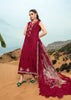 Crimson X Saira Shakira Luxury Lawn 2024 – Lillie de Jong - Cherry