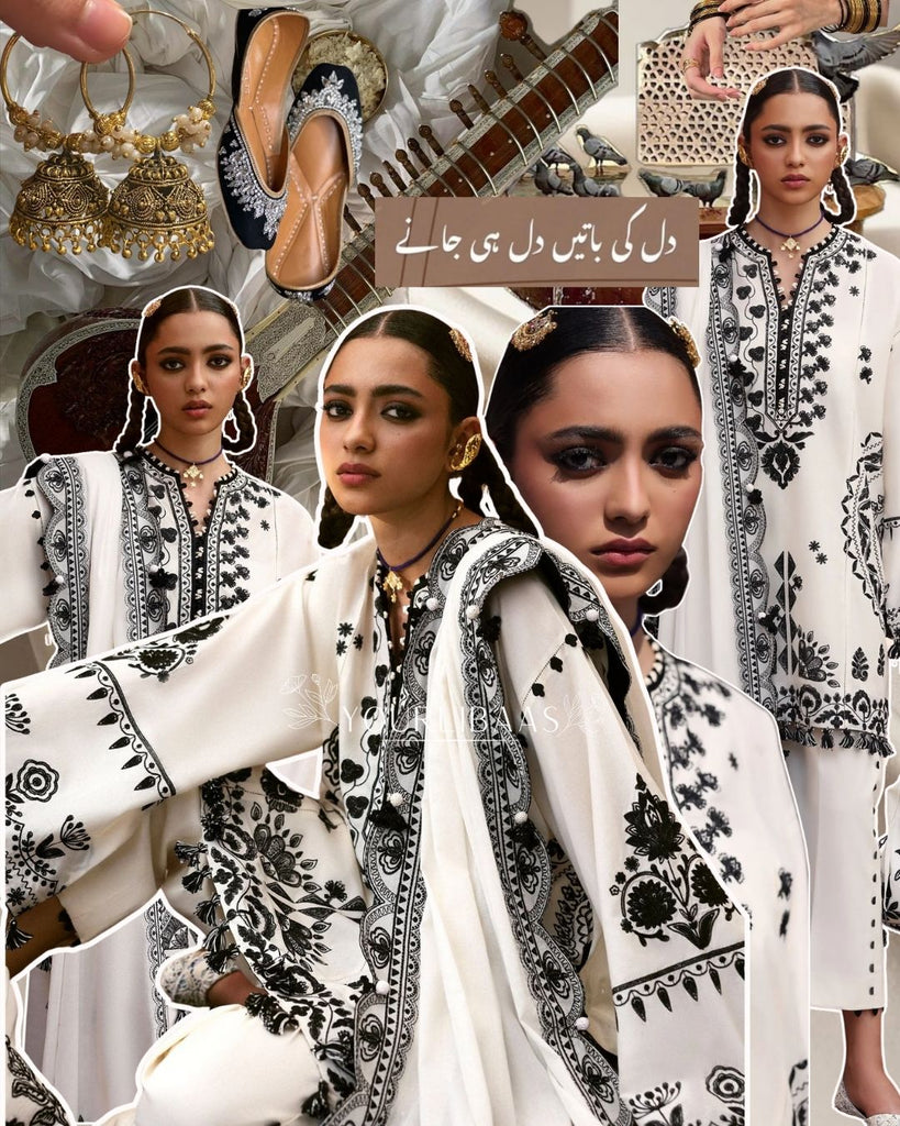 Zaha Festive Luxury Lawn – ZARMINA (ZF-25-08)