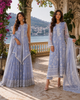 Saadia Asad Nooriyah Luxury Formals – D3 - Dove Blue