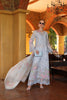 Saadia Asad Luxury Eid Schiffli Laserkari Lawn – D10 - B - Roselle
