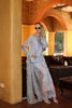 Saadia Asad Luxury Eid Schiffli Laserkari Lawn – D10 - B - Roselle