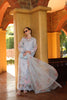 Saadia Asad Luxury Eid Schiffli Laserkari Lawn – D10 - B - Roselle