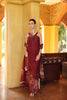 Saadia Asad Luxury Eid Schiffli Laserkari Lawn – D10 - A - Roselle