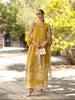 Saadia Asad Noor Eid Luxe Printskhaas Lawn – D1 - B - Mango Yellow