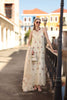 Saadia Asad Noor Eid Luxe Printskhaas Lawn – D8 - A - Vanilla Mist