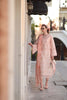 Saadia Asad Noor Eid Luxe Printskhaas Lawn – D8 - B - Peach Blush