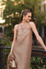 Saadia Asad Noor Eid Luxe Printskhaas Lawn – D5 - B - Warm Biscotti