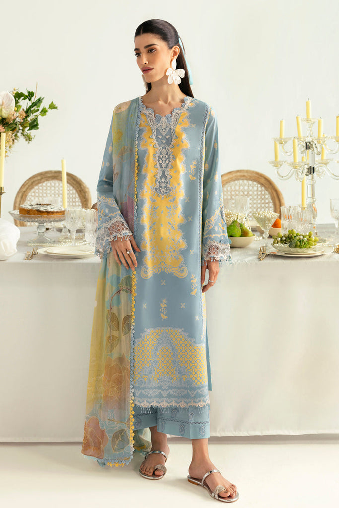 Qalamkar Lawn QPrints – PQ-06 Elva
