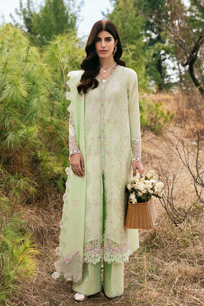 Qalamkar Qlinekari Lawn – DC-14 Meline
