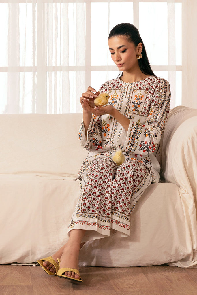 Sahar Selene Lawn – Pomegranate Blossom