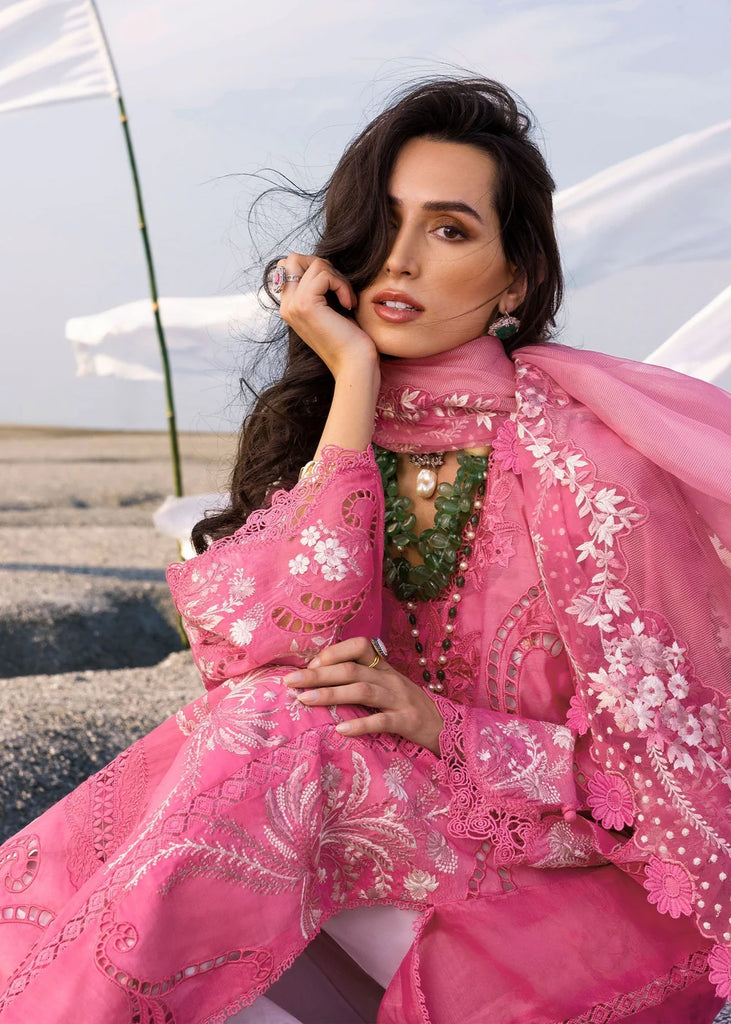Saira Shakira Luxury Lawn 2025 – 6A SAMARA-B