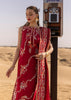 Crimson Flow Luxury Lawn  – Twirls And Ties - D8 B