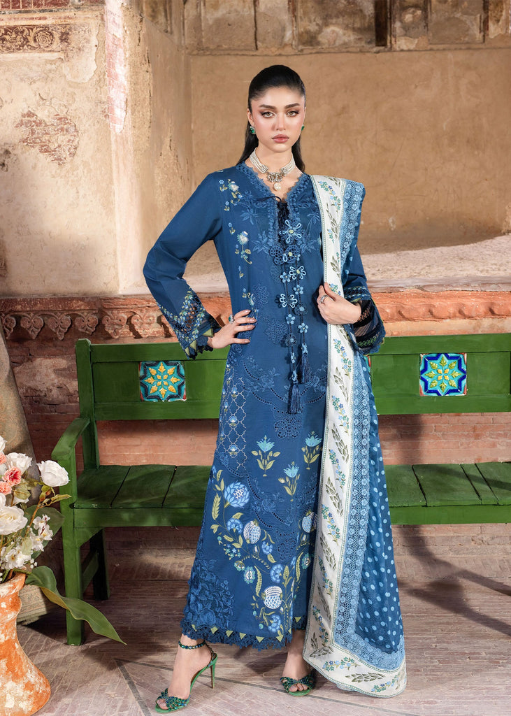 Saira Shakira Bloom Luxury Lawn – LILY 1-A