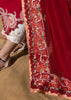 Crimson Flow Luxury Lawn  – Twirls And Ties - D8 B