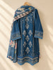 Agha Noor Embroidered Stitched RTW –  Teal Blue