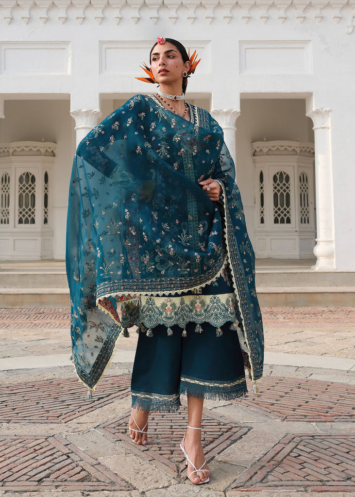 Hussain Rehar Luxury Lawn Eid Edit – Azraq