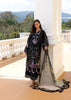 Elaf Signature Embroidered Lawn Prints – ESA-1B BLACK THRONE