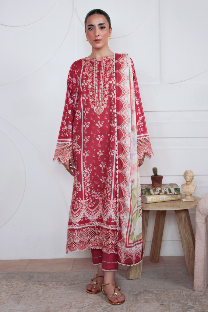 Aabyaan Print Luxe Lawn – RIVAH (AP-08)
