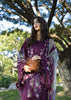 Elaf Signature Embroidered Lawn Prints – ESA-5B DARLING PLUM