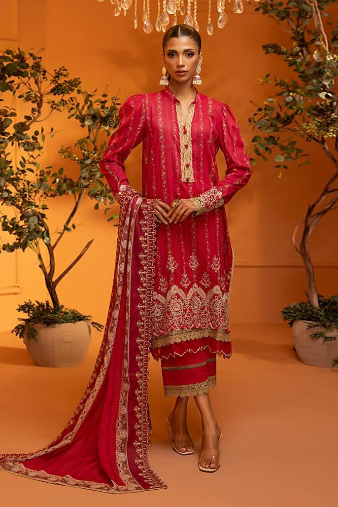 Salina Lawn with Cutwork Dupatta Vol-2 – SCWV2-3