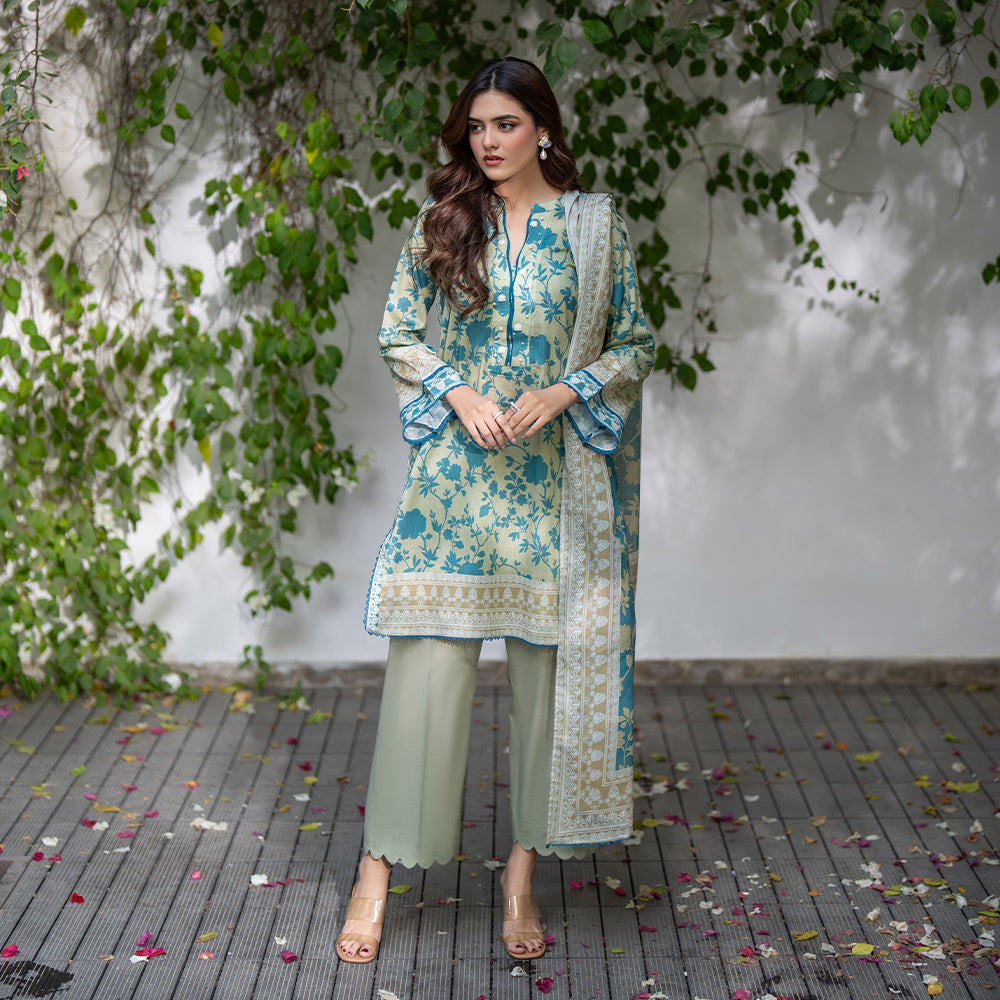 Salina Digital Printed Lawn V2 – SDPL25V2-3