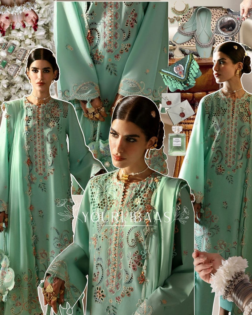 Zaha Festive Luxury Lawn – SEHER (ZF-25-05)