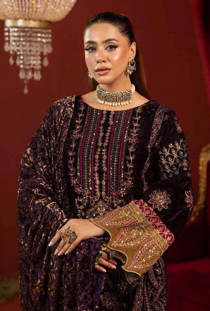 Adan's Libas Luxury Velvet Plachi – 1417
