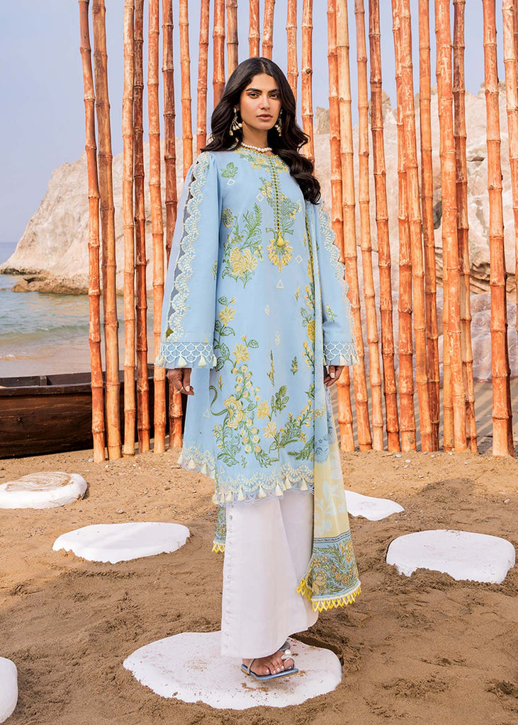 Sadaf Fawad Khan Siraa Luxury Lawn Collection – Amani (B)