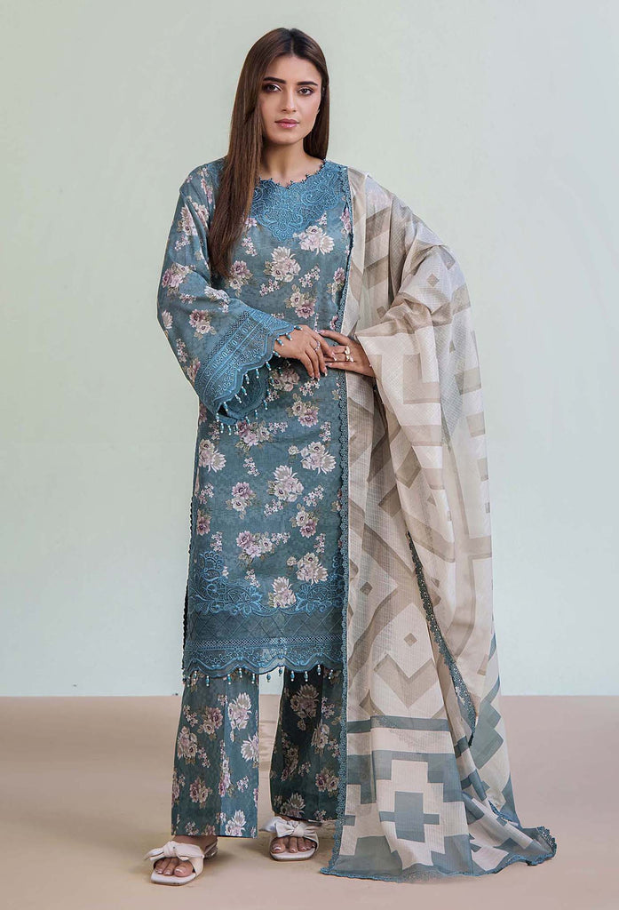 Adan's Libas Prints Lawn – 2714