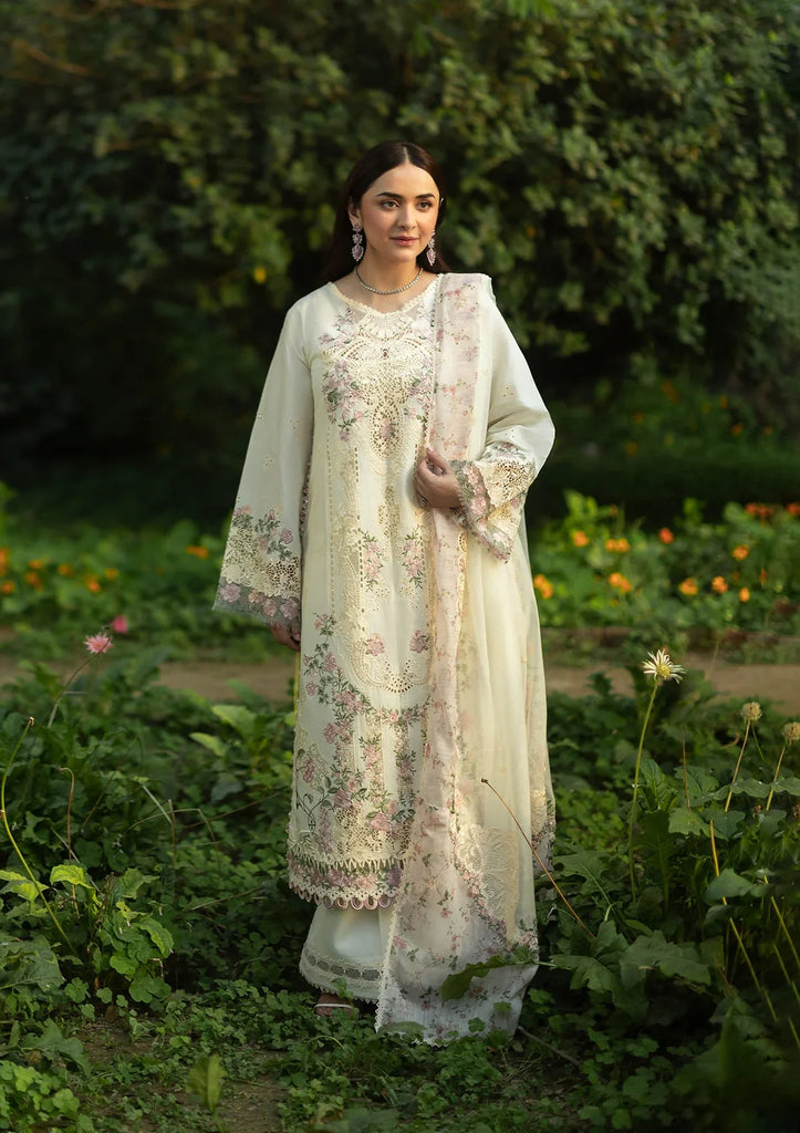 Elaf Luxury Lawn – ELQ-7b Sweet Talk