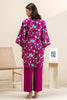 Cross Stitch Daily Wear – FUCHSIA GRACE-2 PC PRINTED KHADDAR SUIT